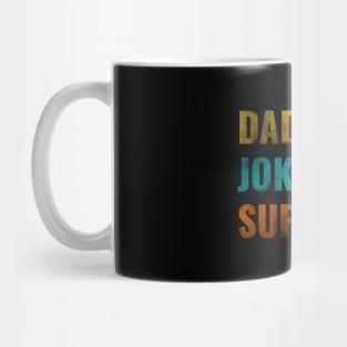 dad jokes are my specialty retro style - Dad Jokes Are How Eye Roll Mug
